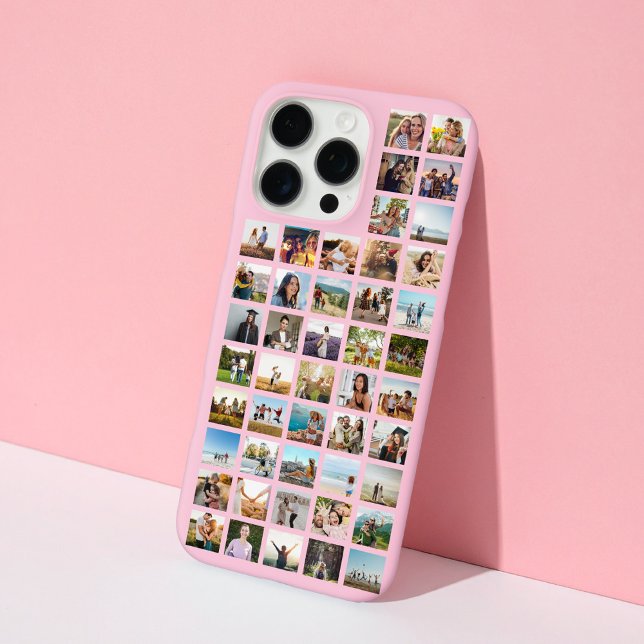 Create Your Own Personalized 46 Photo Collage Case-Mate iPhone Case (Creator Uploaded)