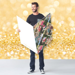 Create Your Own Personalized 6 Photo Collage Big Card