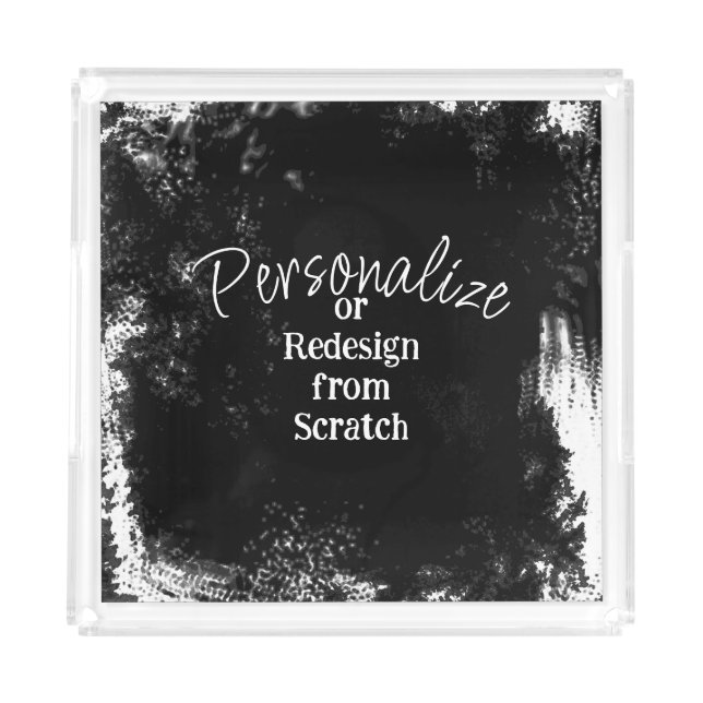Create Your Own Personalized Acrylic Tray (Front)