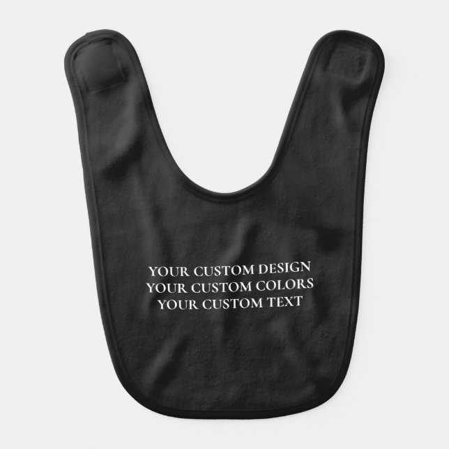 Create Your Own Personalized Baby Bib (Front)