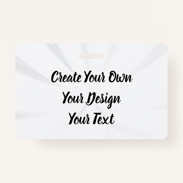 Create Your Own Personalized Badge (Front)