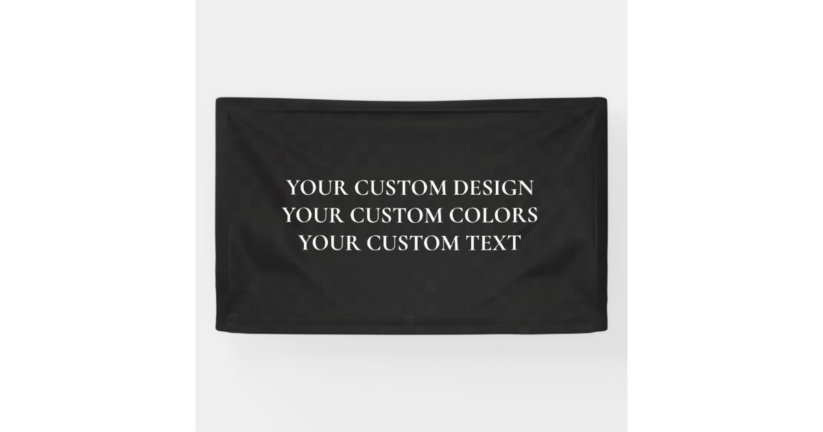 Create Your Own Personalized Banner Zazzle