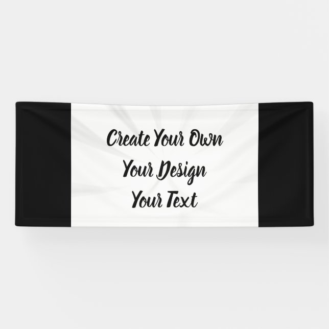 Create Your Own Personalized Banner (Horizontal)