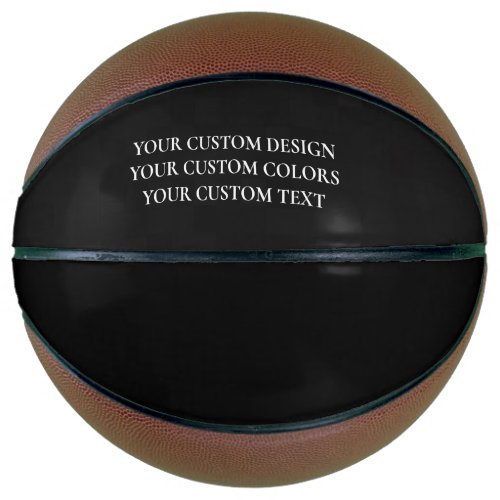 Create Your Own Personalized Basketball
