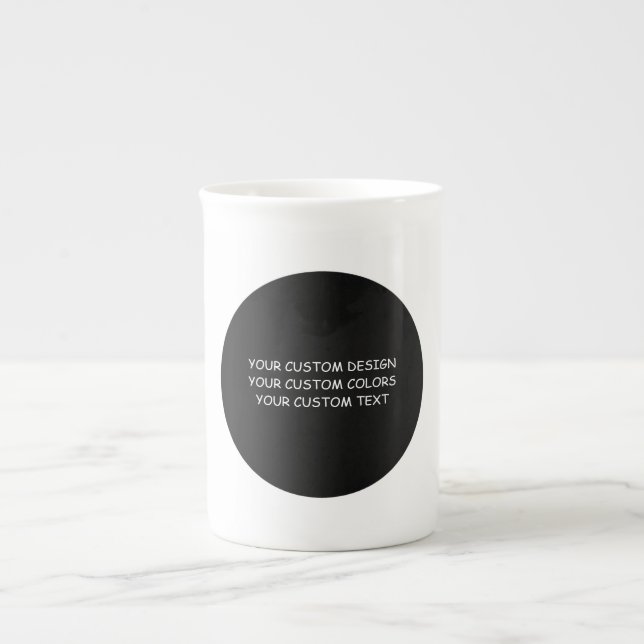 Create Your Own Personalized Bone China Mug (Front)