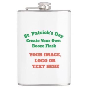 Create Your Own Personalized Booze Flask - Custom