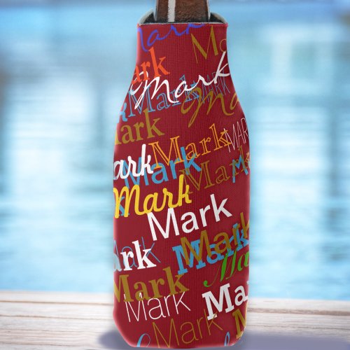 Create your own personalized bottle cooler