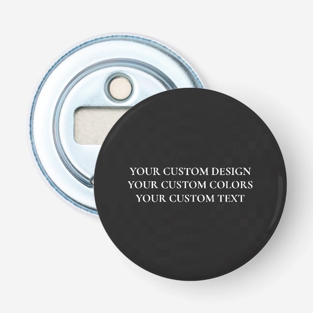 Create Your Own Personalized Bottle Opener (Front)