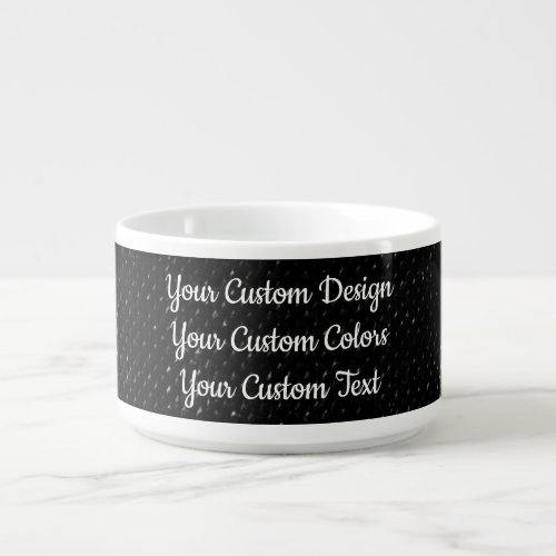 Create Your Own Personalized Bowl