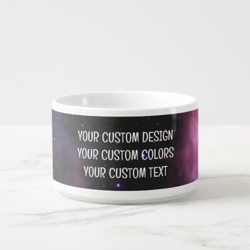 Create Your Own Personalized Bowl
