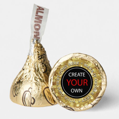 Create Your Own _ Personalized brand Custom gold Hersheys Kisses