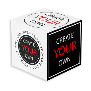 Create Your Own - Personalized, branded / Custom Cube