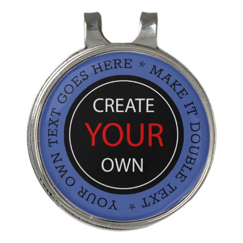 Create Your Own _ Personalized branded  Custom Golf Hat Clip