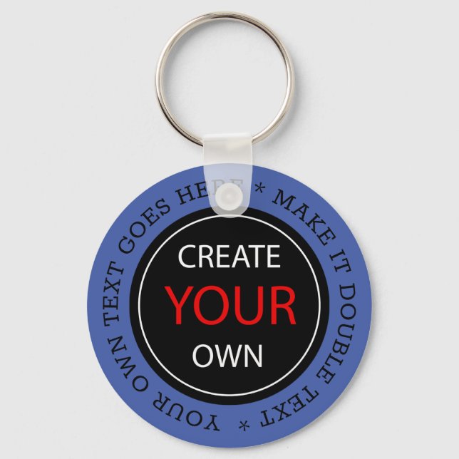 Create Your Own - Personalized, branded / Custom Keychain (Front)