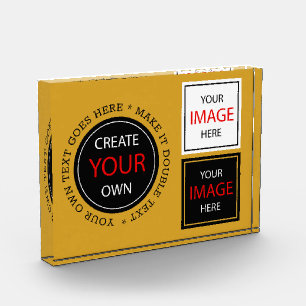 Create Your Own - Personalized, branded / Custom Photo Block