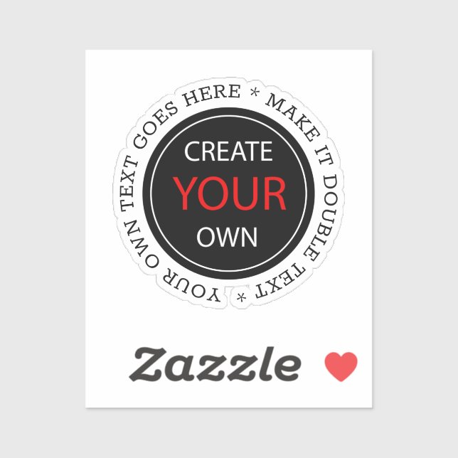 Create Your Own - Personalized, branded / Custom Sticker (Sheet)