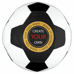 Create Your Own - Personalized, branded / Photo Soccer Ball