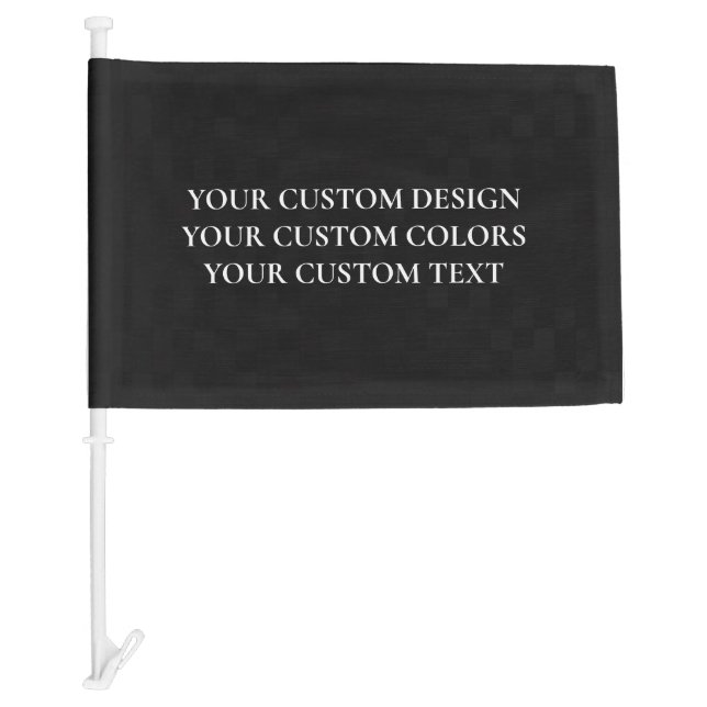 Create Your Own Personalized Car Flag (Front)