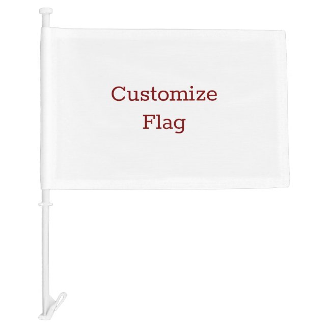 Create Your Own Personalized  Car Flag (Front)