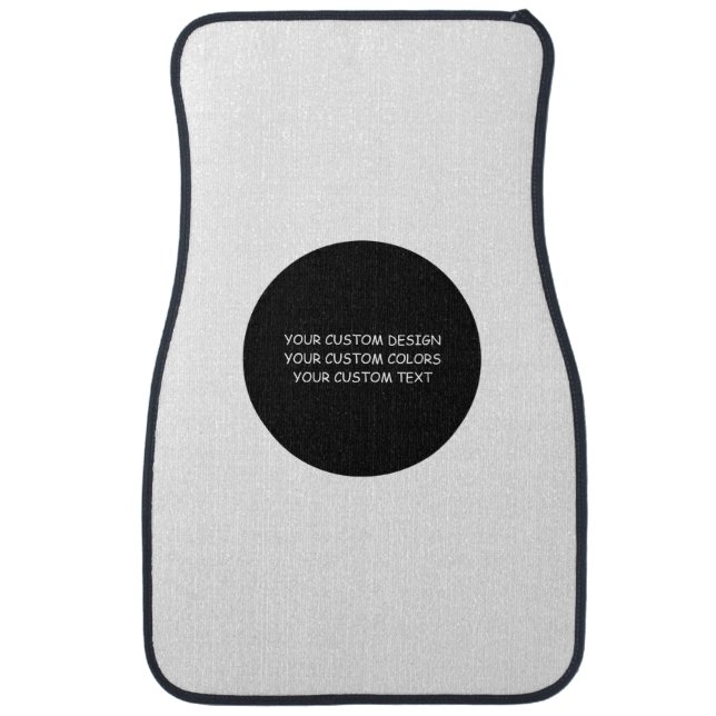 Create Your Own Personalized Car Floor Mat (Front)