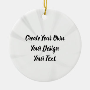 Create Your Own Personalized Ceramic Ornament