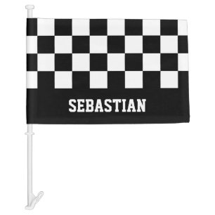 Create Your Own Personalized Checkered Car Flag