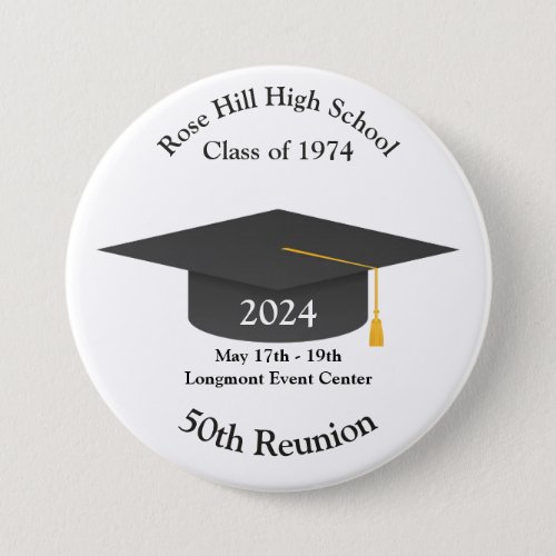 Create Your Own Personalized Class Reunion Button