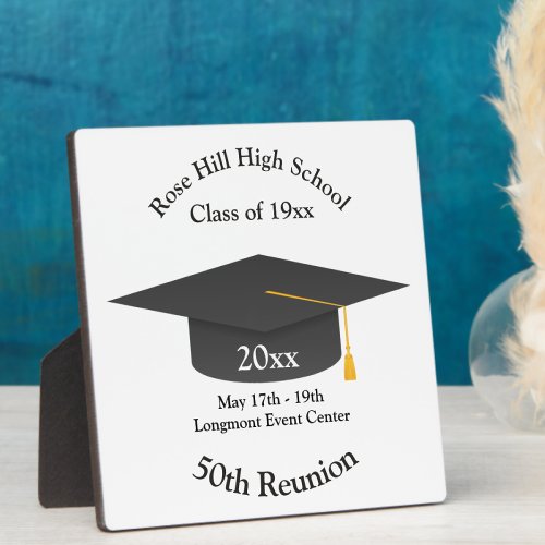Create Your Own Personalized Class Reunion Sign