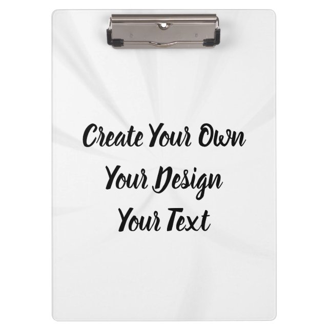 Create Your Own Personalized Clipboard (Front)