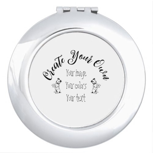 Create Your Own Personalized Compact Mirror