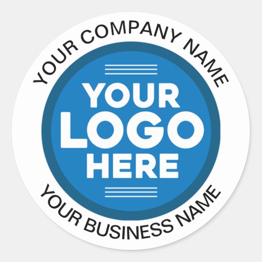 Create Your Own Personalized Company Business Logo Classic Round