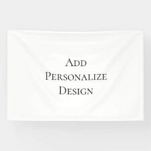 Create Your Own Personalized Custom  Banner