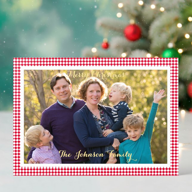 Create Your Own Personalized Custom Christmas Letterpress Photo Cards (Create Your Own Personalized Custom Christmas Letterpress Photo Cards)