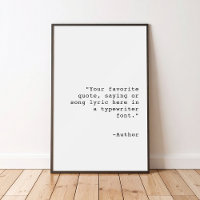 Create Your Own Personalized Custom Quote