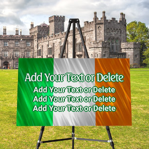 Create Your Own Personalized Custom Text Fun Irish Foam Board