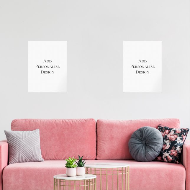 Create Your Own Personalized Custom  Wall Art Sets (Livingroom)