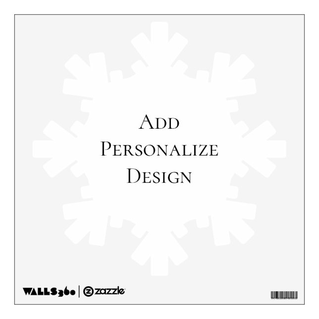 Create Your Own Personalized Custom  Wall Decal (Front)