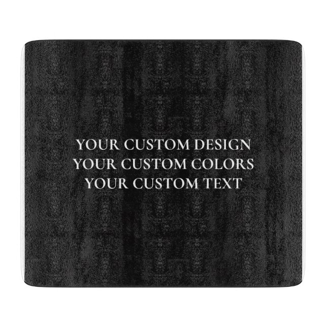 Create Your Own Personalized Cutting Board (Front)