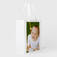 Create Your Own Personalized DIY 2 Sided Reusable Grocery Bag
