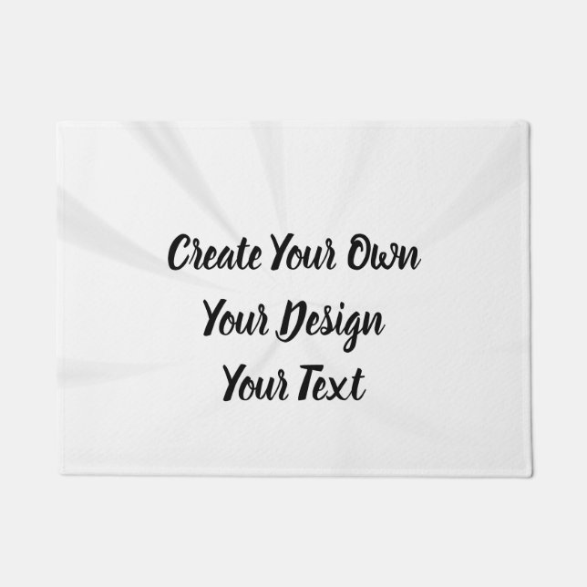 Create Your Own Personalized Doormat (Front)