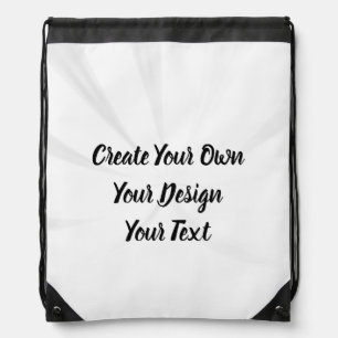 Create Your Own Personalized Drawstring Bag