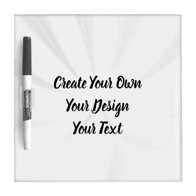Create Your Own Personalized Dry Erase Board (Front)