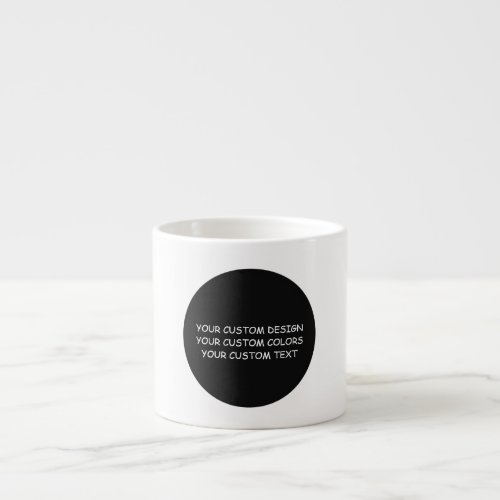 Create Your Own Personalized Espresso Cup