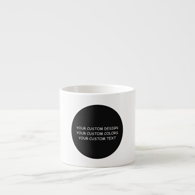 Create Your Own Personalized Espresso Cup (Front)