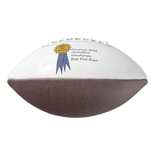 Create Your Own Personalized Father's Day Gift  Football (Rotated 270)
