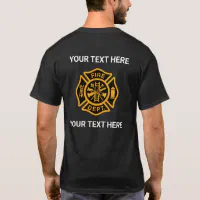 TEAMLOGO Personalized Fire Department Youth T-Shirt - Your Department - Made to Order