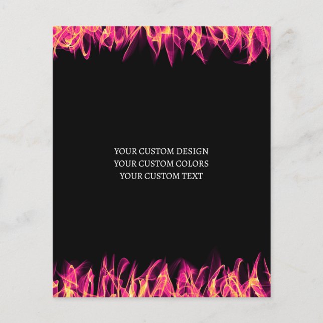 Create Your Own Personalized Flyer (Front)