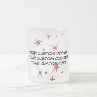 Create Your Own Personalized Frosted Glass Coffee Mug
