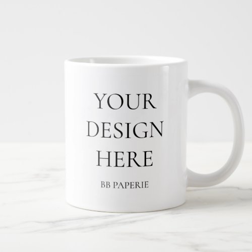 Create Your Own Personalized Giant Coffee Mug