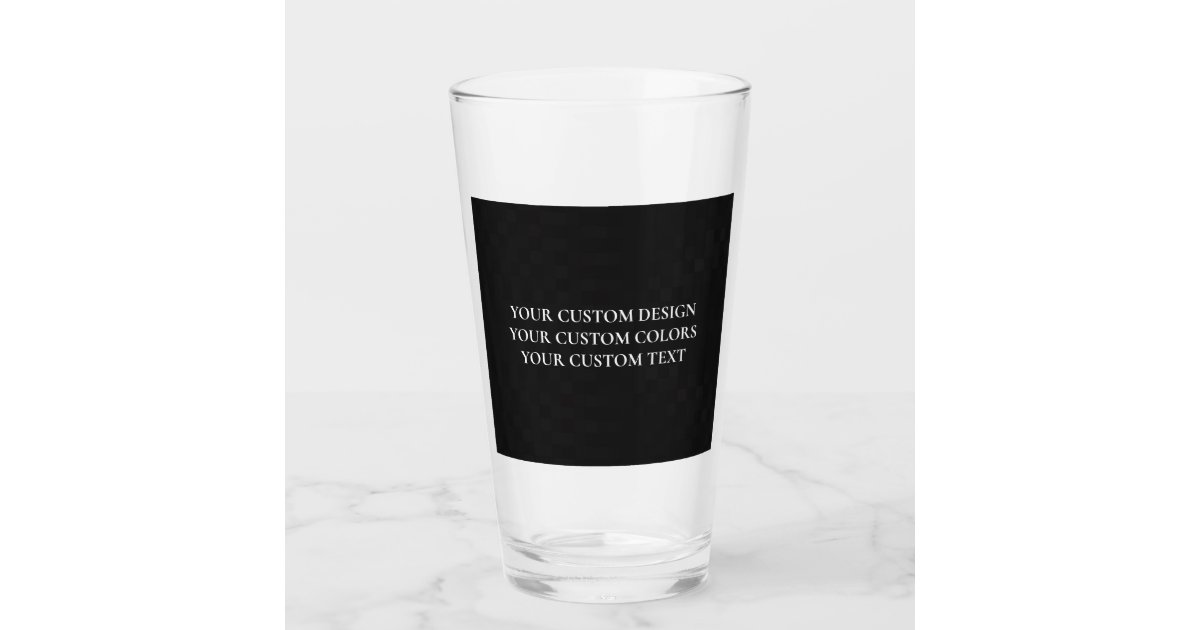 Create Your Own Personalized Glass Zazzle